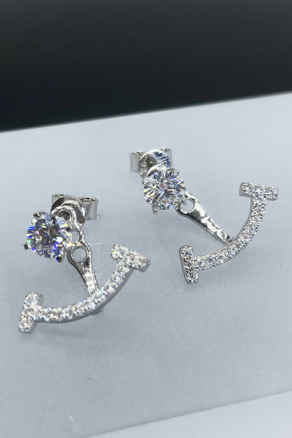 Two Ways To Wear Moissanite Earrings-Teresa&#39;s Fashionista LLC