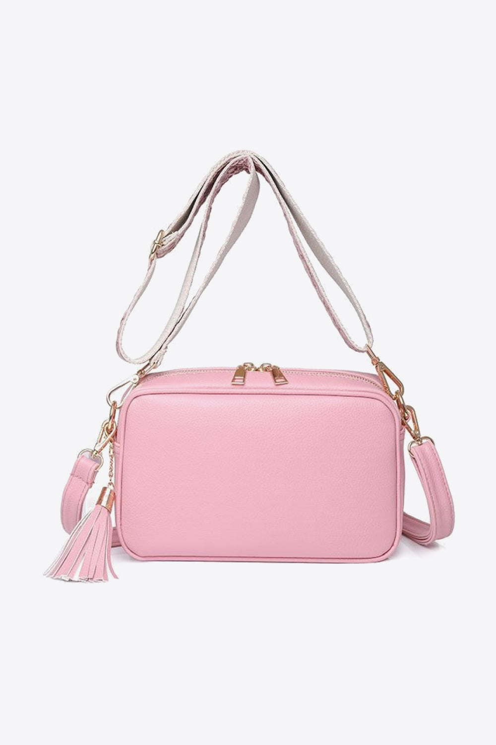 PU Leather Tassel Crossbody Bag-Teresa&#39;s Fashionista LLC