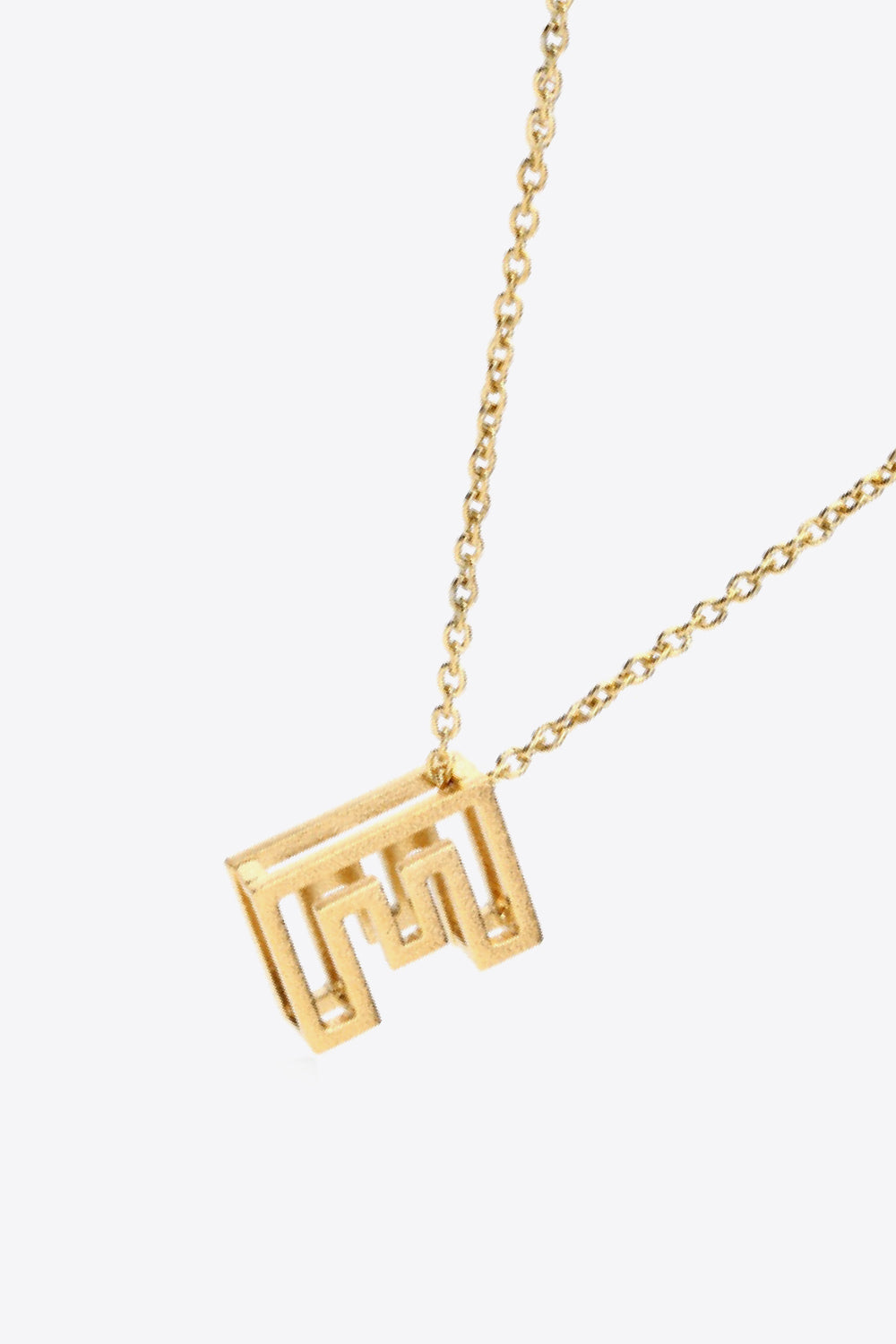 A to J Letter Pendant Nekclace-Teresa&#39;s Fashionista LLC