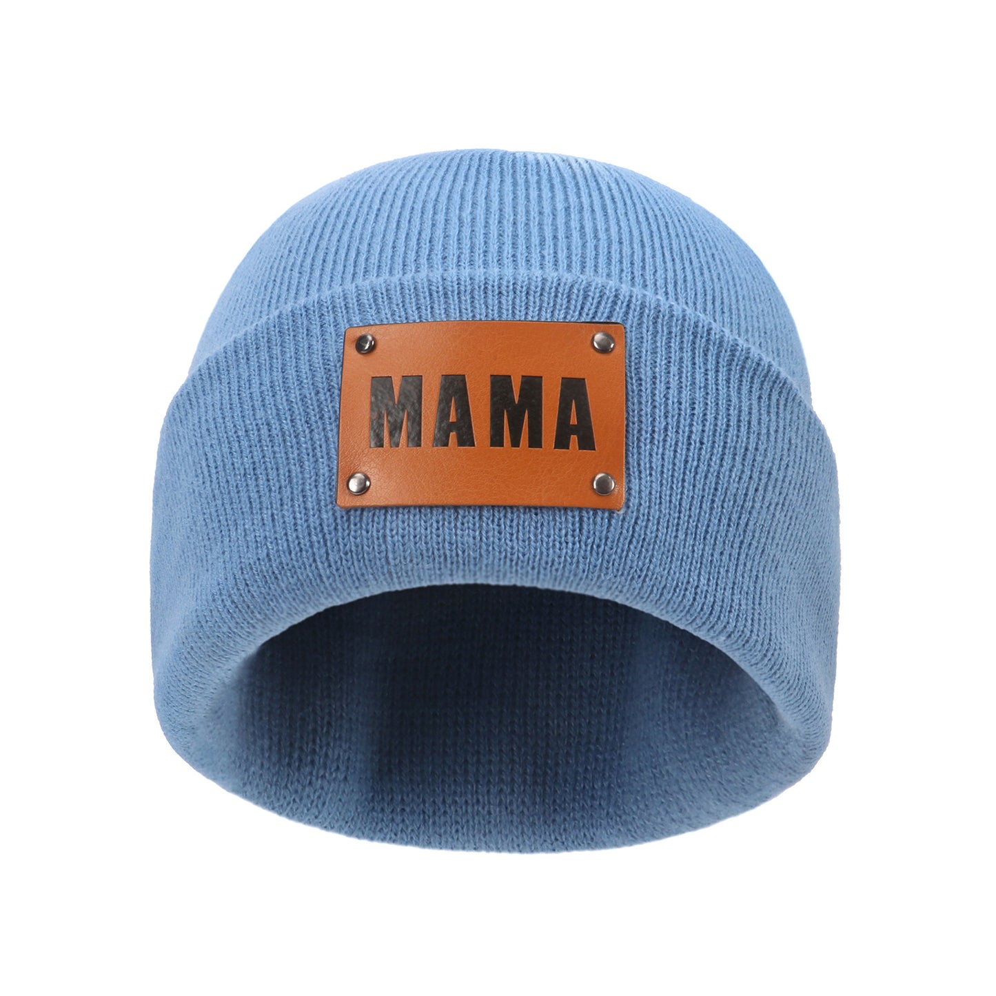 MAMA Warm Winter Knit Beanie-Teresa&#39;s Fashionista LLC