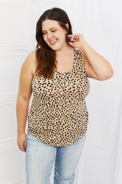 Heimish All About Me Full Size Sleevless Top-Teresa&#39;s Fashionista LLC