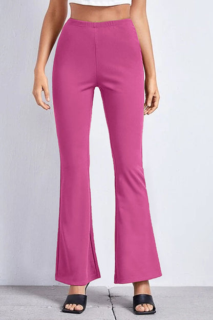 High Rise Flare Pants-Teresa&#39;s Fashionista LLC