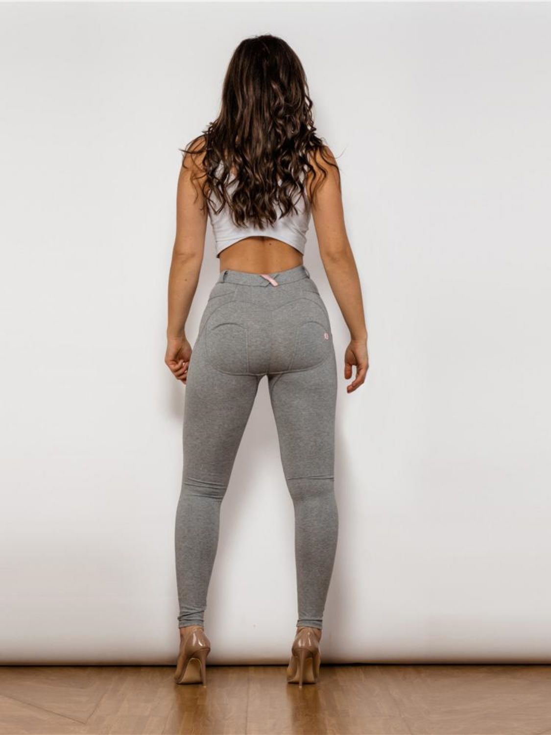 Full Size Contrast Detail High Waist Leggings-Teresa&#39;s Fashionista LLC