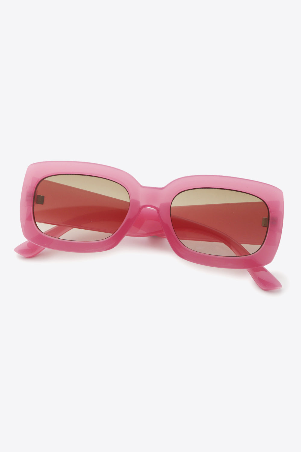 Polycarbonate Frame Rectangle Sunglasses-Teresa&#39;s Fashionista LLC