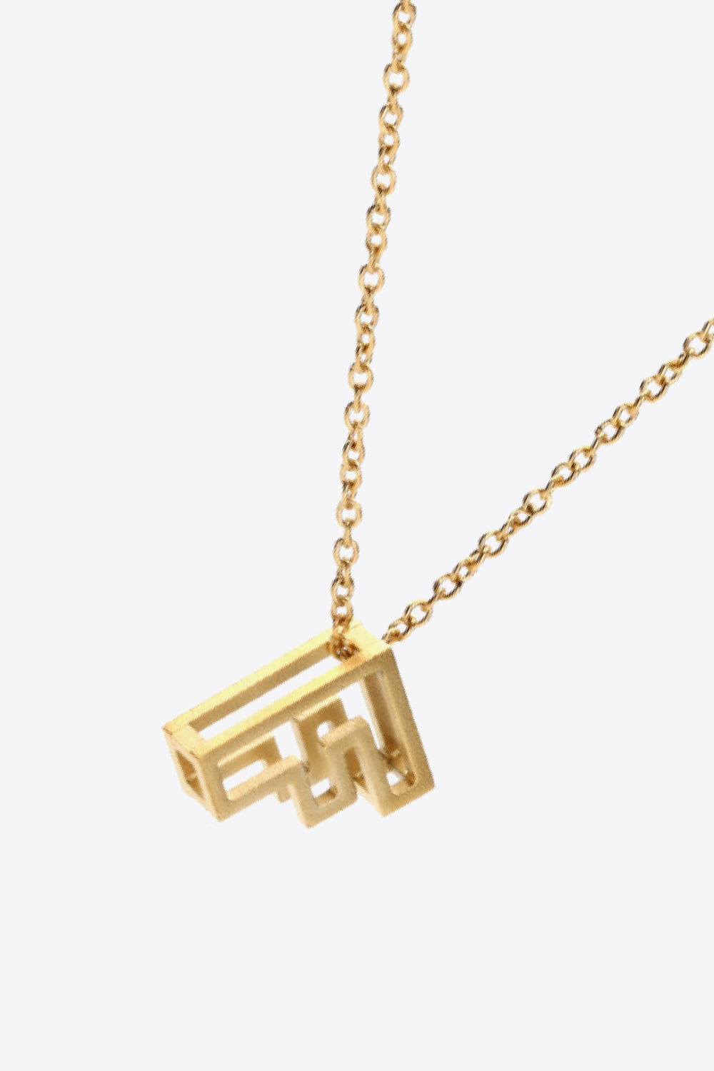 A to J Letter Pendant Nekclace-Teresa&#39;s Fashionista LLC