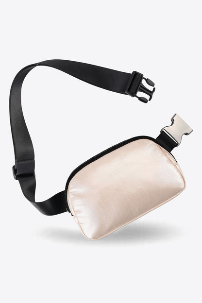 PU Leather Adjustable Strap Sling Bag-Teresa&#39;s Fashionista LLC