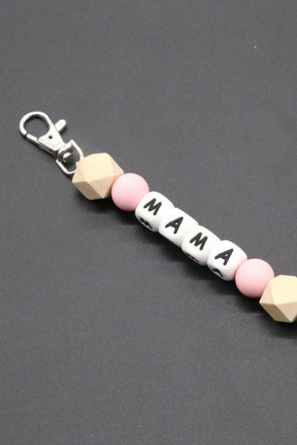 Assorted 2-Pack Mama Beaded Tassel Keychain-Teresa&#39;s Fashionista LLC