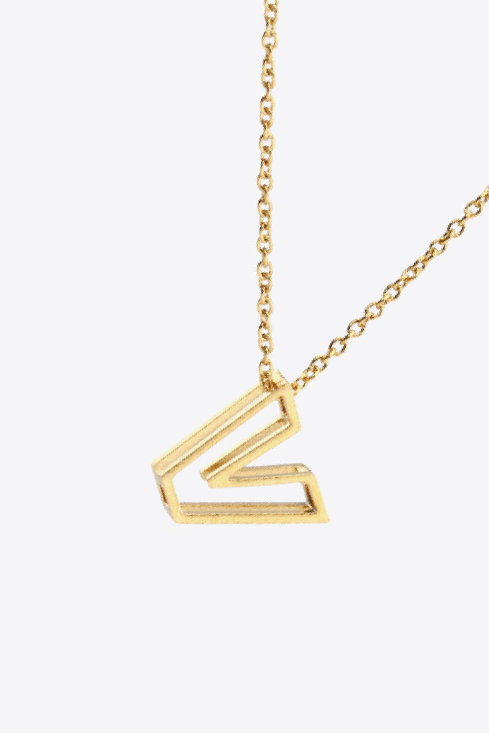 U to Z Letter Pendant Nekclace-Teresa&#39;s Fashionista LLC