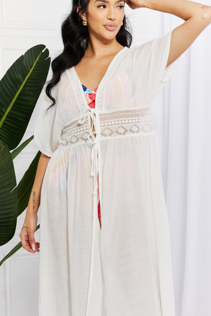 Marina West Swim Sun Goddess Tied Maxi Cover-Up-Teresa&#39;s Fashionista LLC