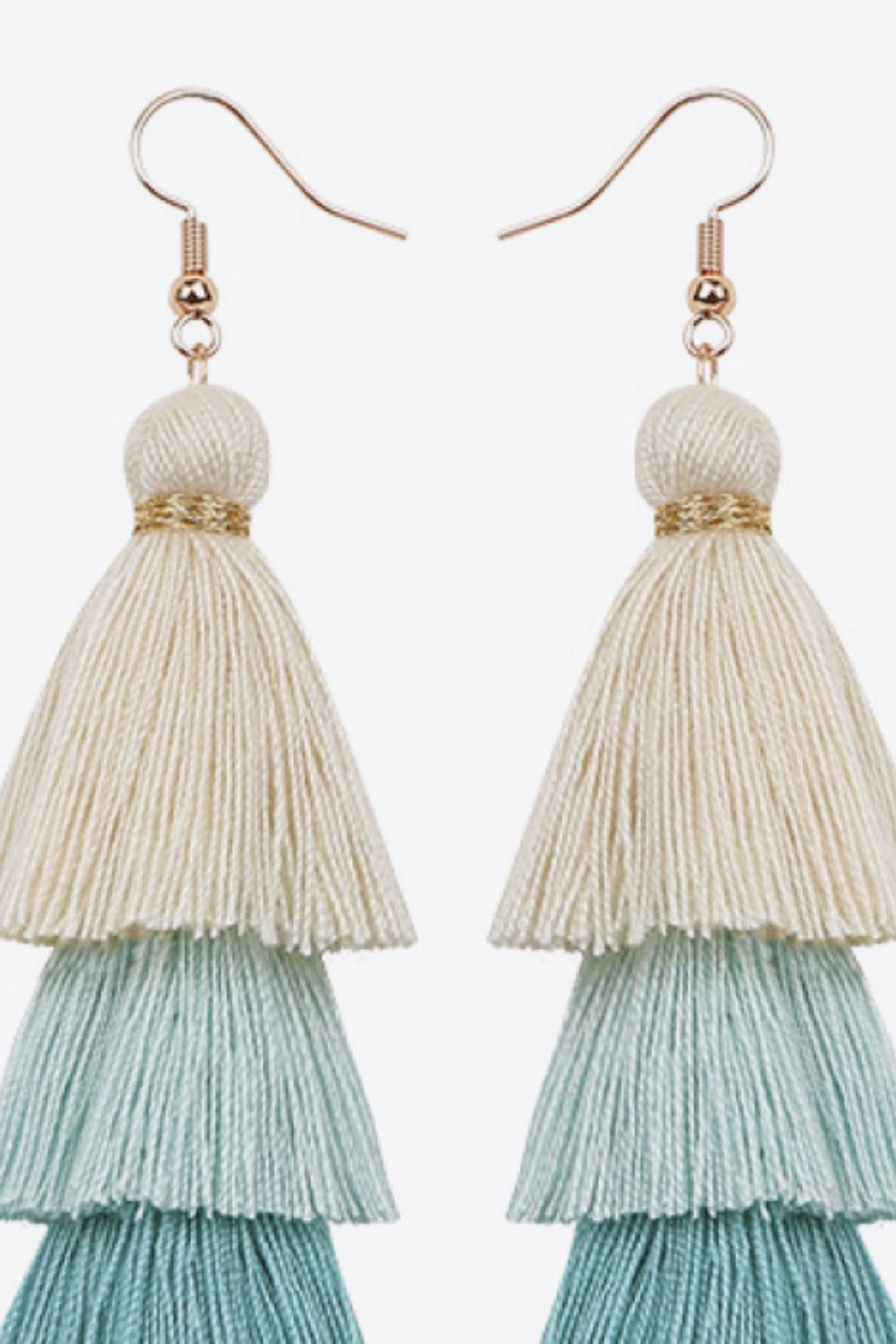 Layered Tassel Earrings-Teresa&#39;s Fashionista LLC