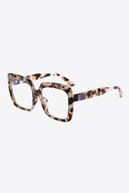 Tortoiseshell Full Rim Square Sunglasses-Teresa&#39;s Fashionista LLC