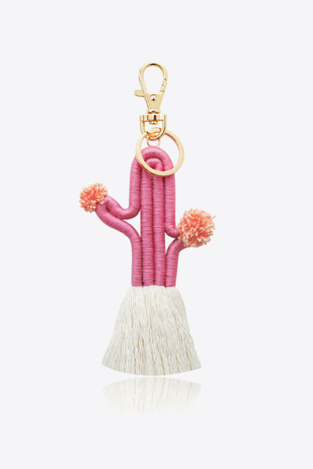 Cactus Keychain with Fringe-Teresa&#39;s Fashionista LLC