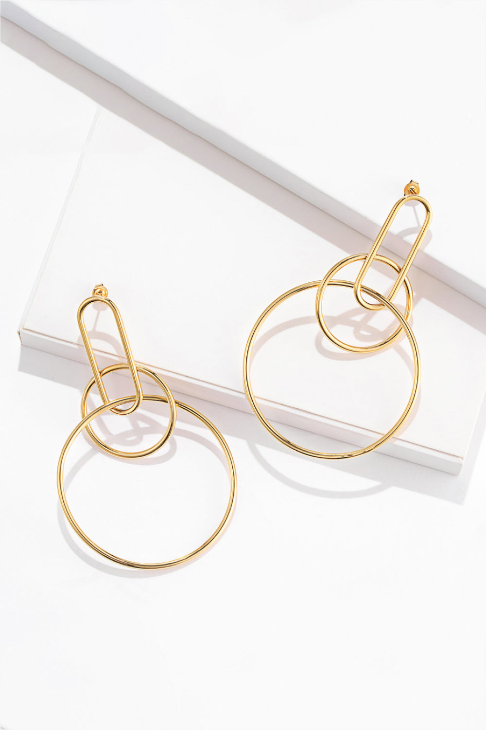 Speak For Yourself Link Hoop Earrings-Teresa&#39;s Fashionista LLC