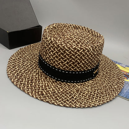 Adjustable Paper Braided Hat-Teresa&#39;s Fashionista LLC