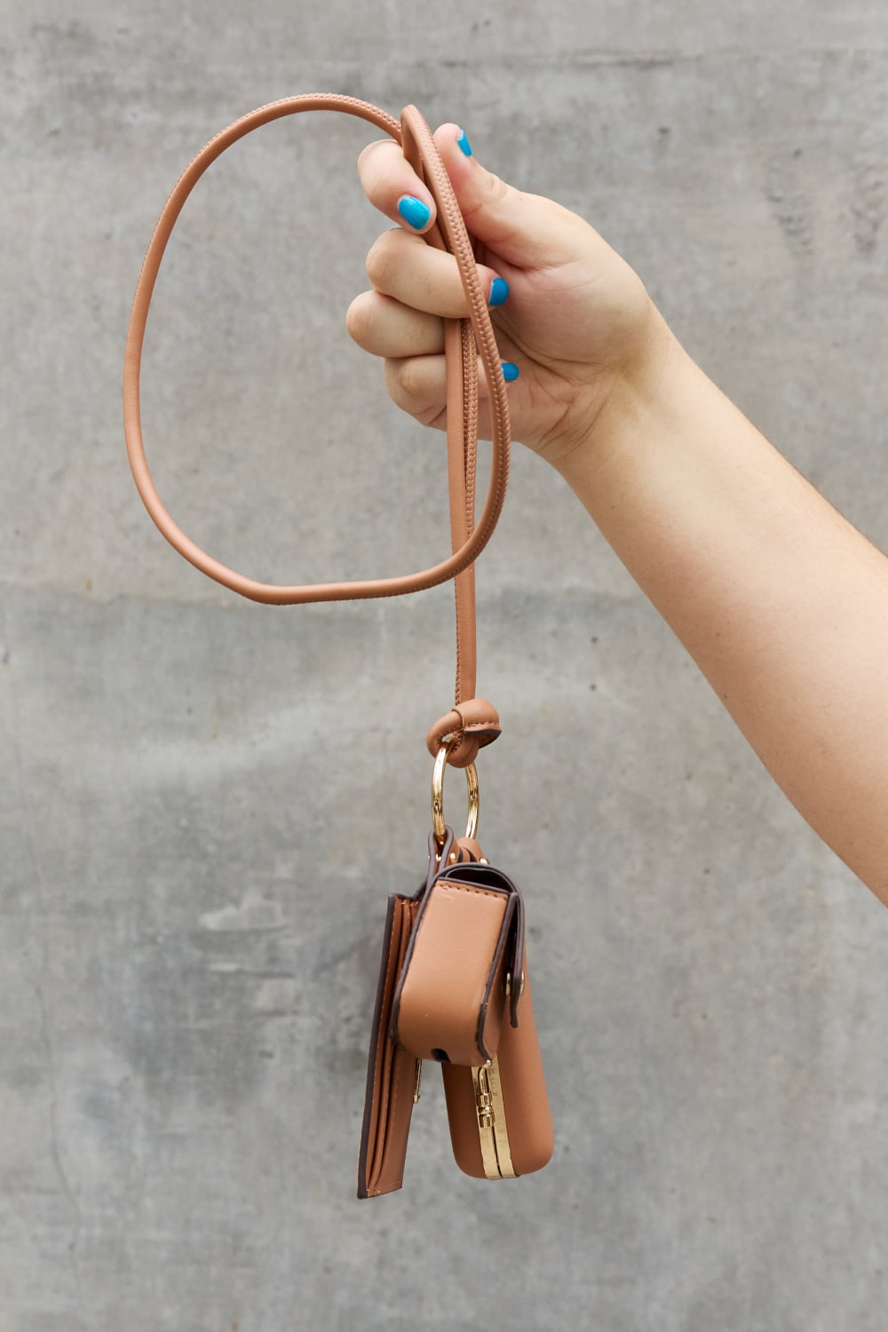 Nicole Lee USA Vegan Leather 3-Piece Lanyard Set-Teresa&#39;s Fashionista LLC