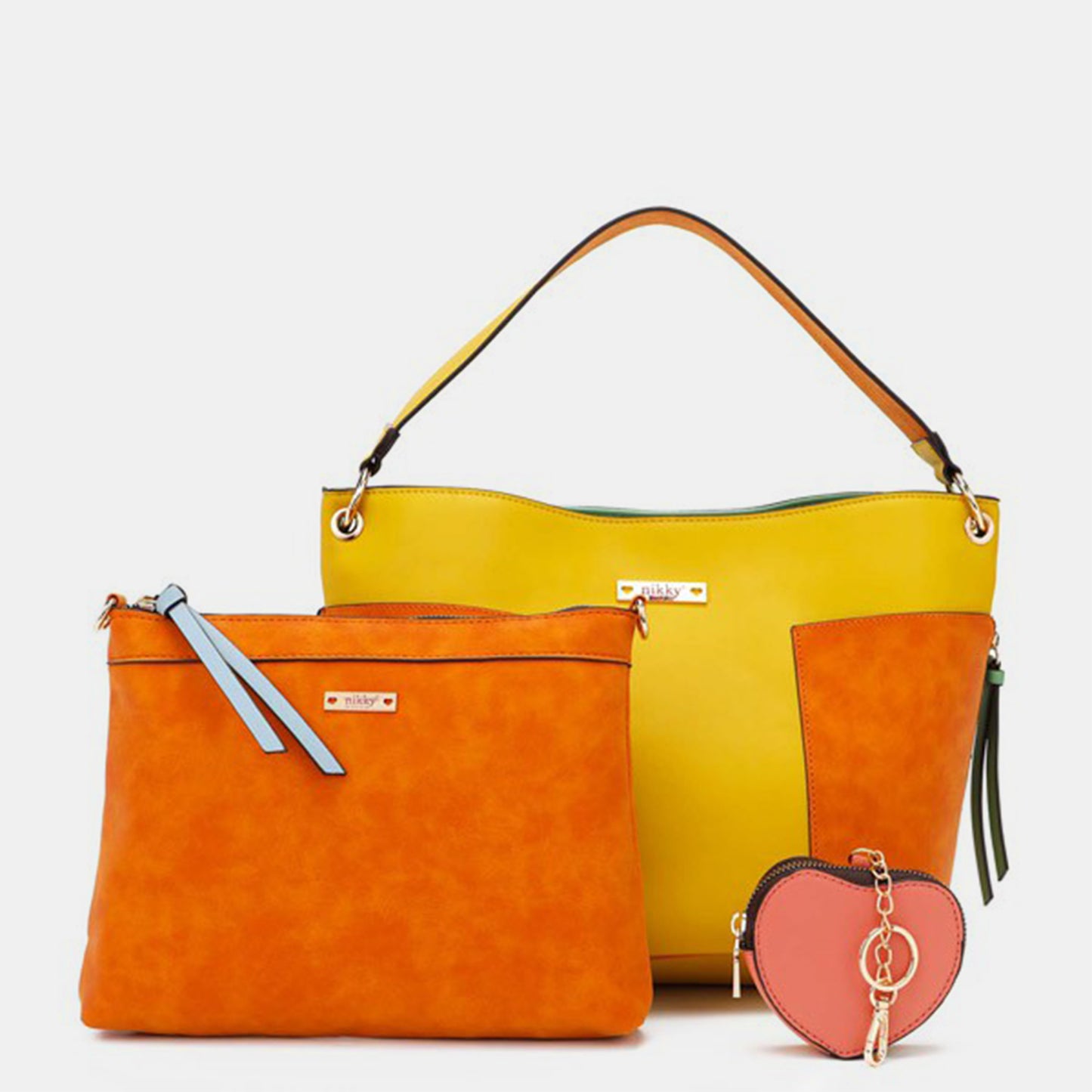 Nicole Lee USA 3-Piece Handbag Set-Teresa&#39;s Fashionista LLC