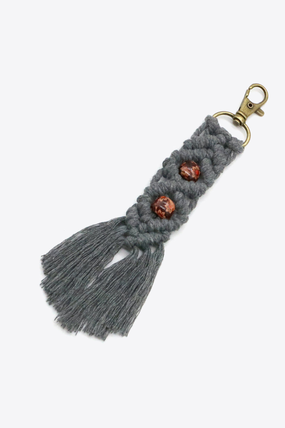 Assorted 4-Pack Handmade Macrame Fringe Keychain-Teresa&#39;s Fashionista LLC