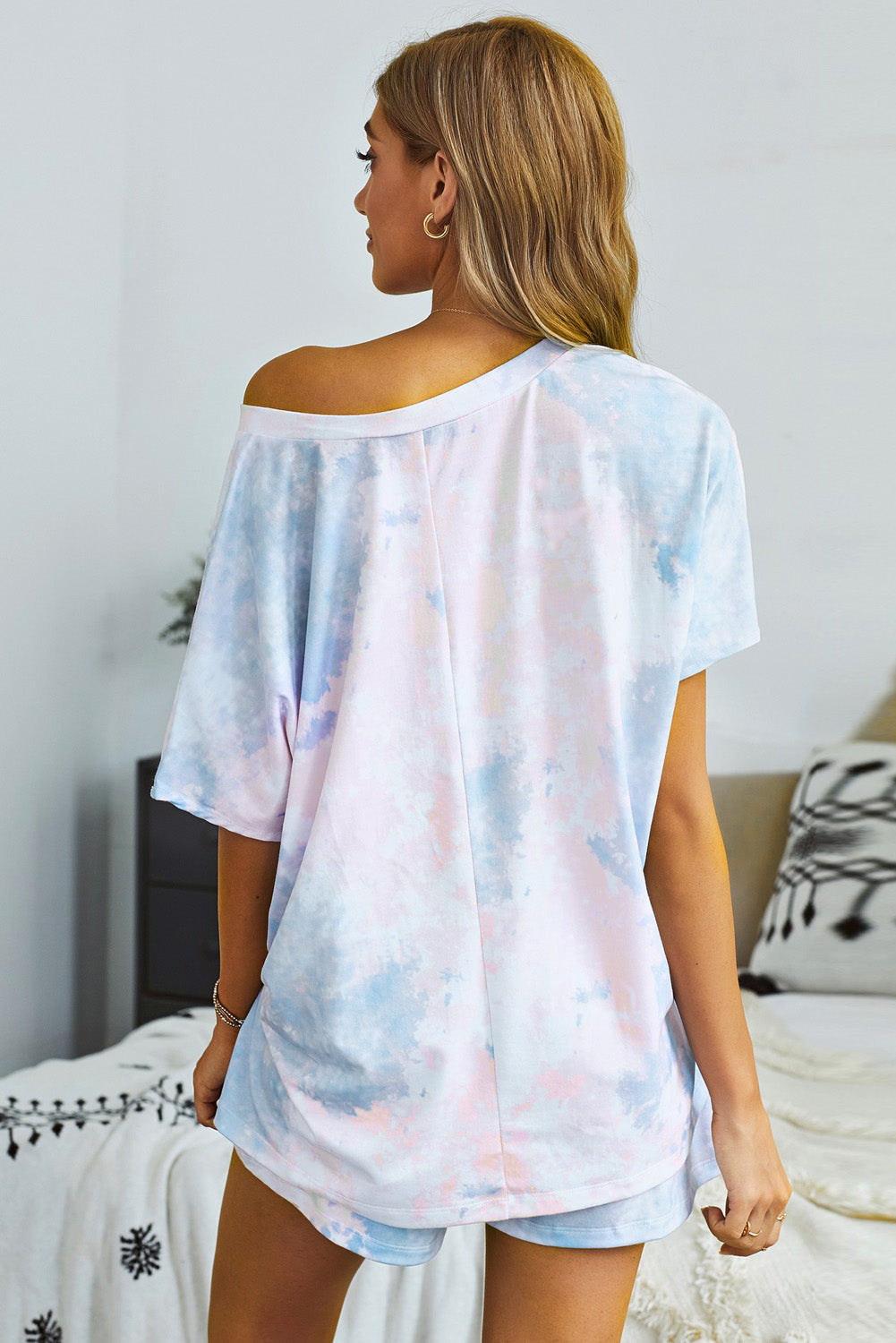 Twist Tie Dye Lounge Set-Teresa&#39;s Fashionista LLC