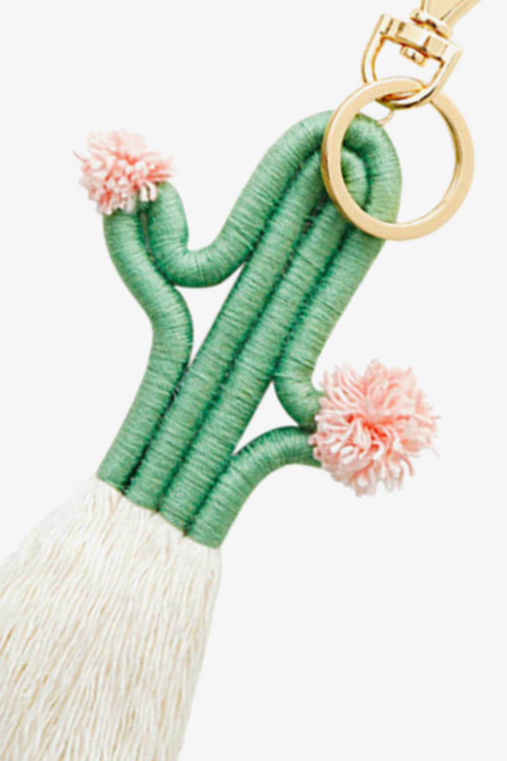 Cactus Keychain with Fringe-Teresa&#39;s Fashionista LLC