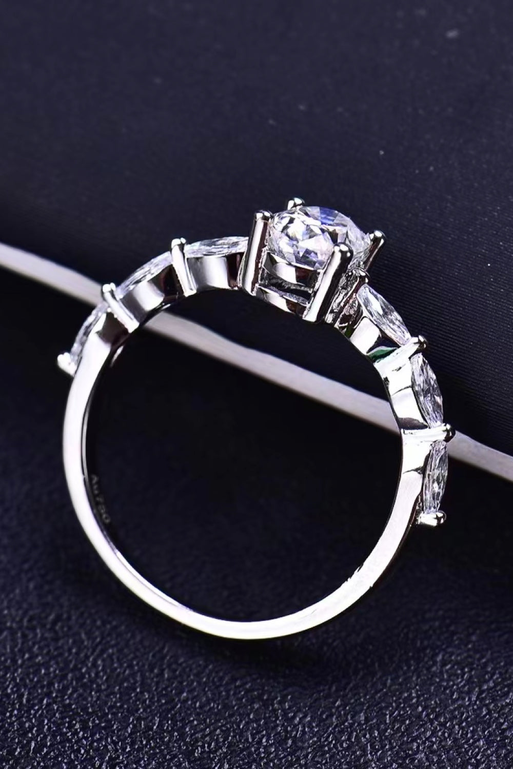 1 Carat Moissanite Oval Ring-Teresa&#39;s Fashionista LLC