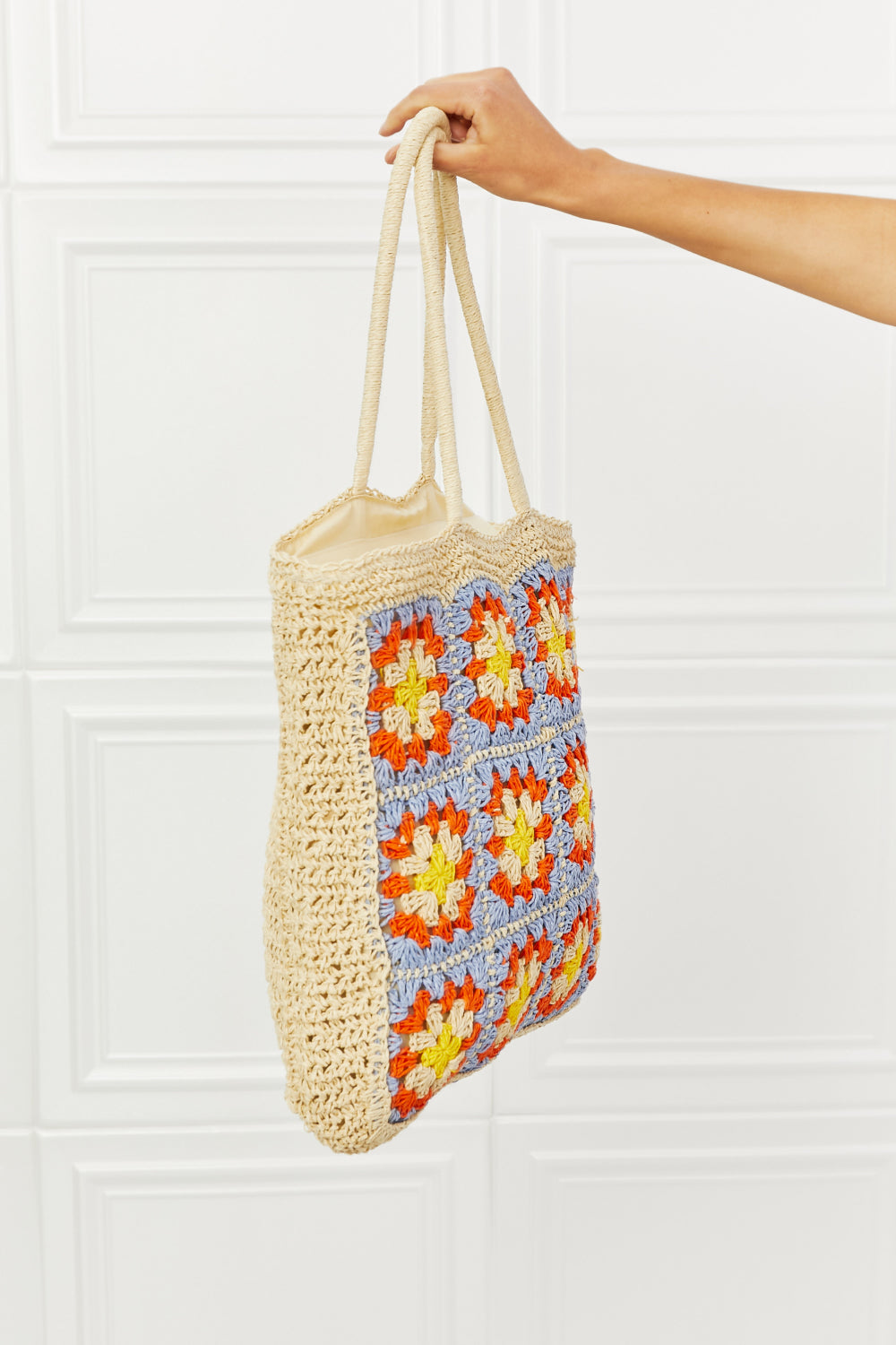 Fame Off The Coast Straw Tote Bag-Teresa&#39;s Fashionista LLC