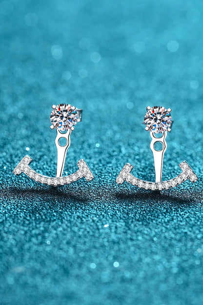 Two Ways To Wear Moissanite Earrings-Teresa&#39;s Fashionista LLC