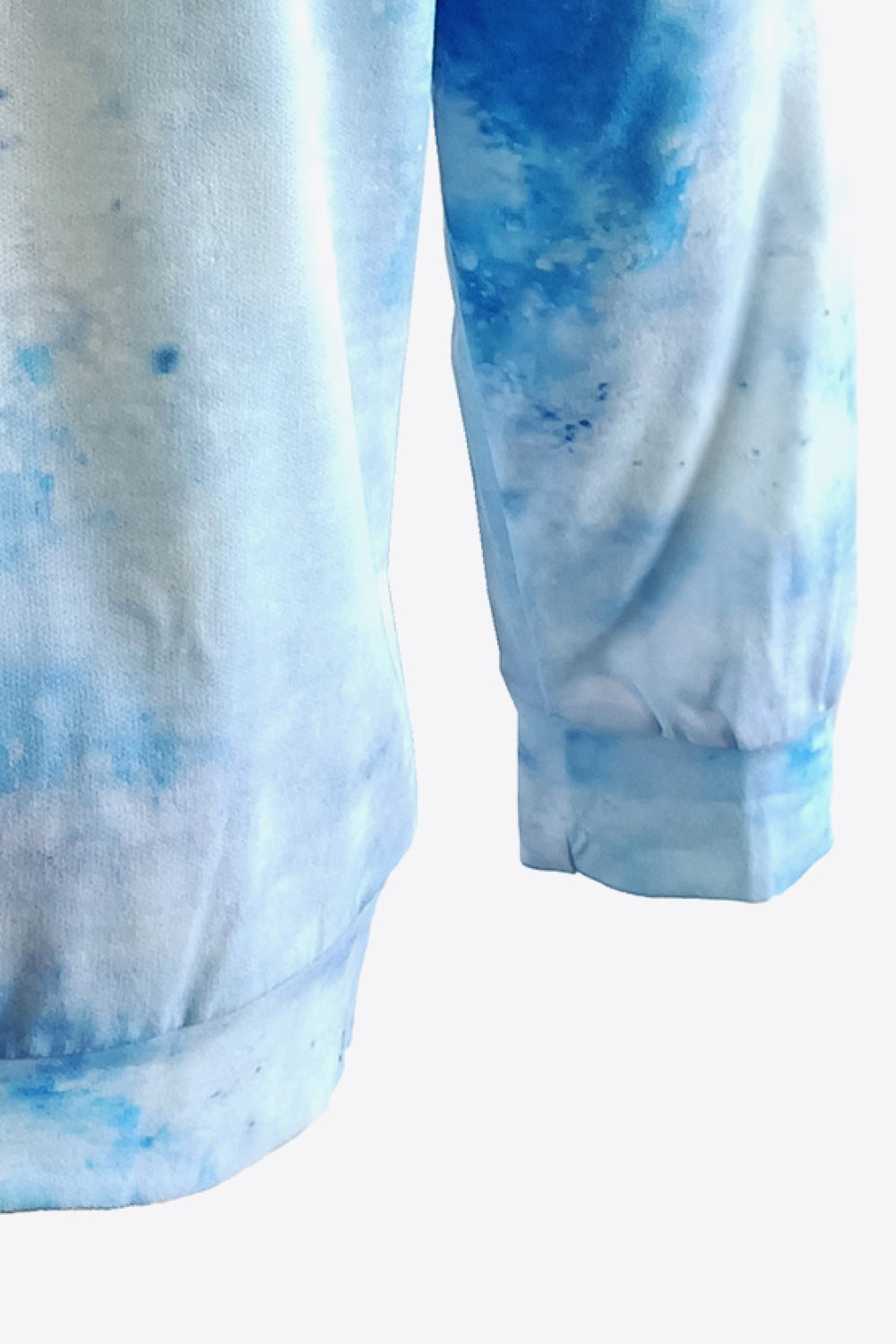 Tie-Dye Butterfly Graphic Raglan Sleeve Sweatshirt-Teresa&#39;s Fashionista LLC