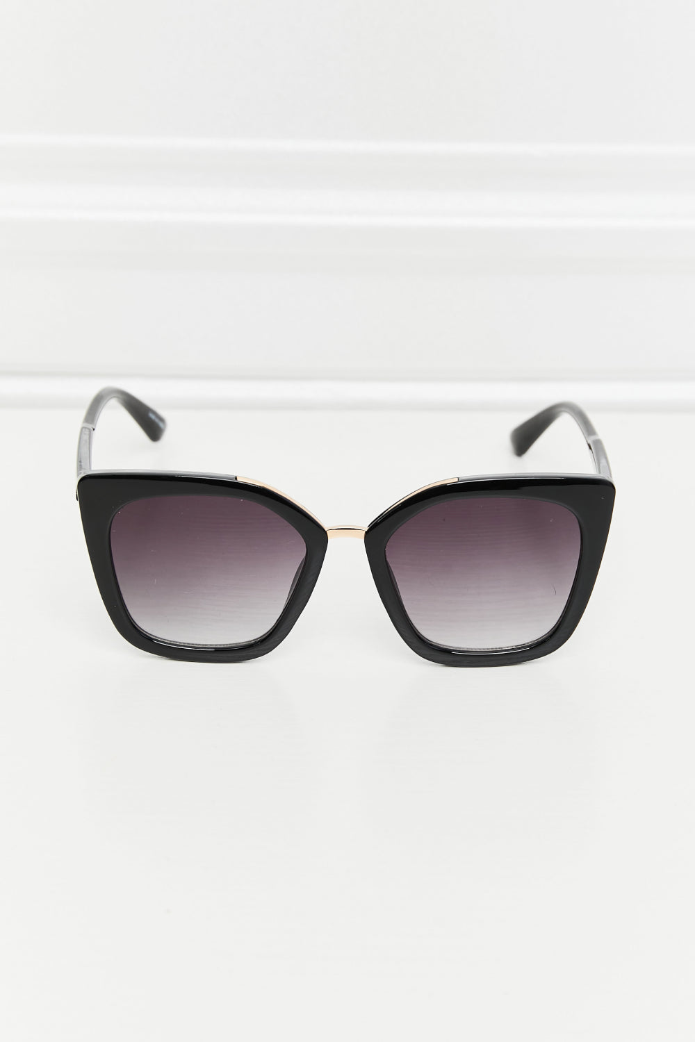 Cat Eye Full Rim Polycarbonate Sunglasses-Teresa&#39;s Fashionista LLC