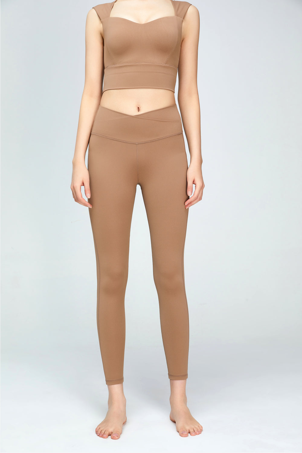 V-Waist Sports Leggings-Teresa&#39;s Fashionista LLC