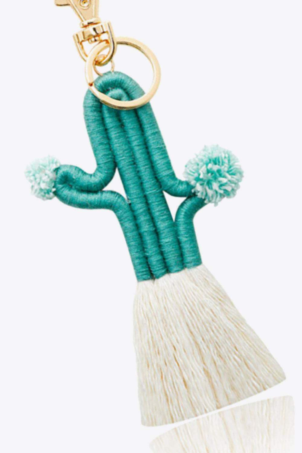 Cactus Keychain with Fringe-Teresa&#39;s Fashionista LLC