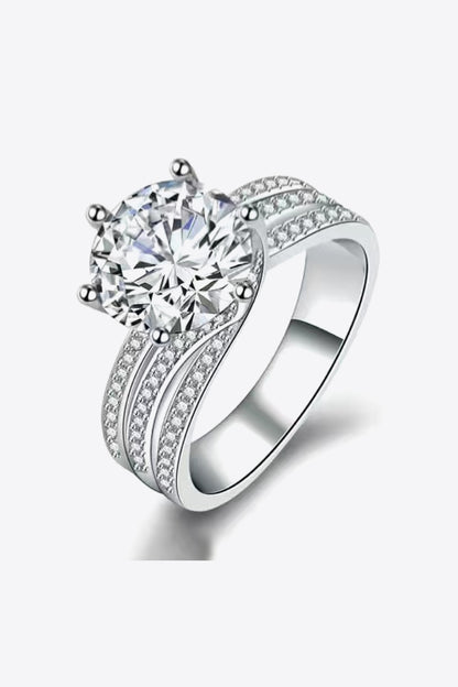 3 Carat Moissanite Three-Layer Ring-Teresa&#39;s Fashionista LLC