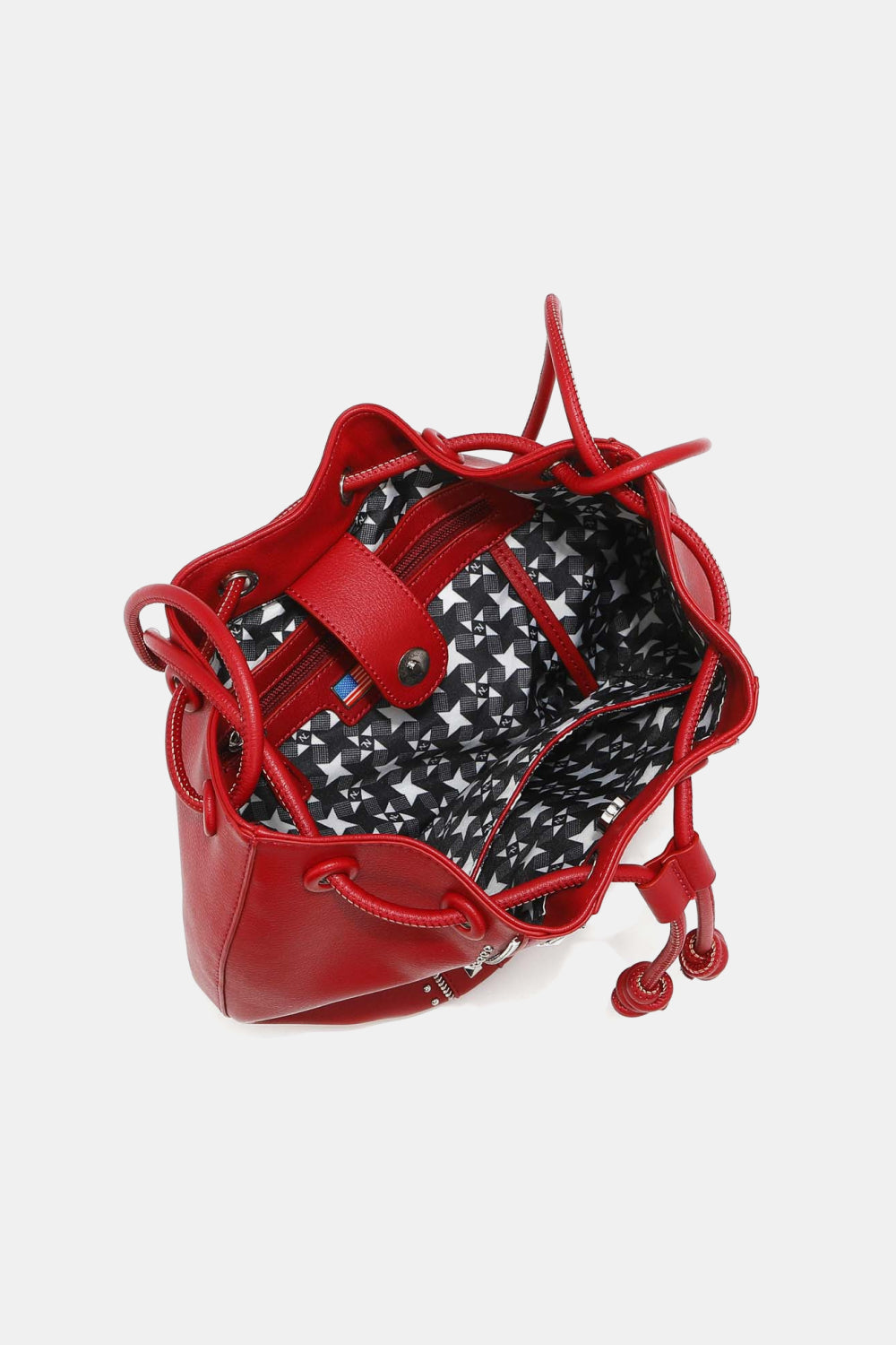 Nicole Lee USA Amy Studded Bucket Bag-Teresa&#39;s Fashionista LLC