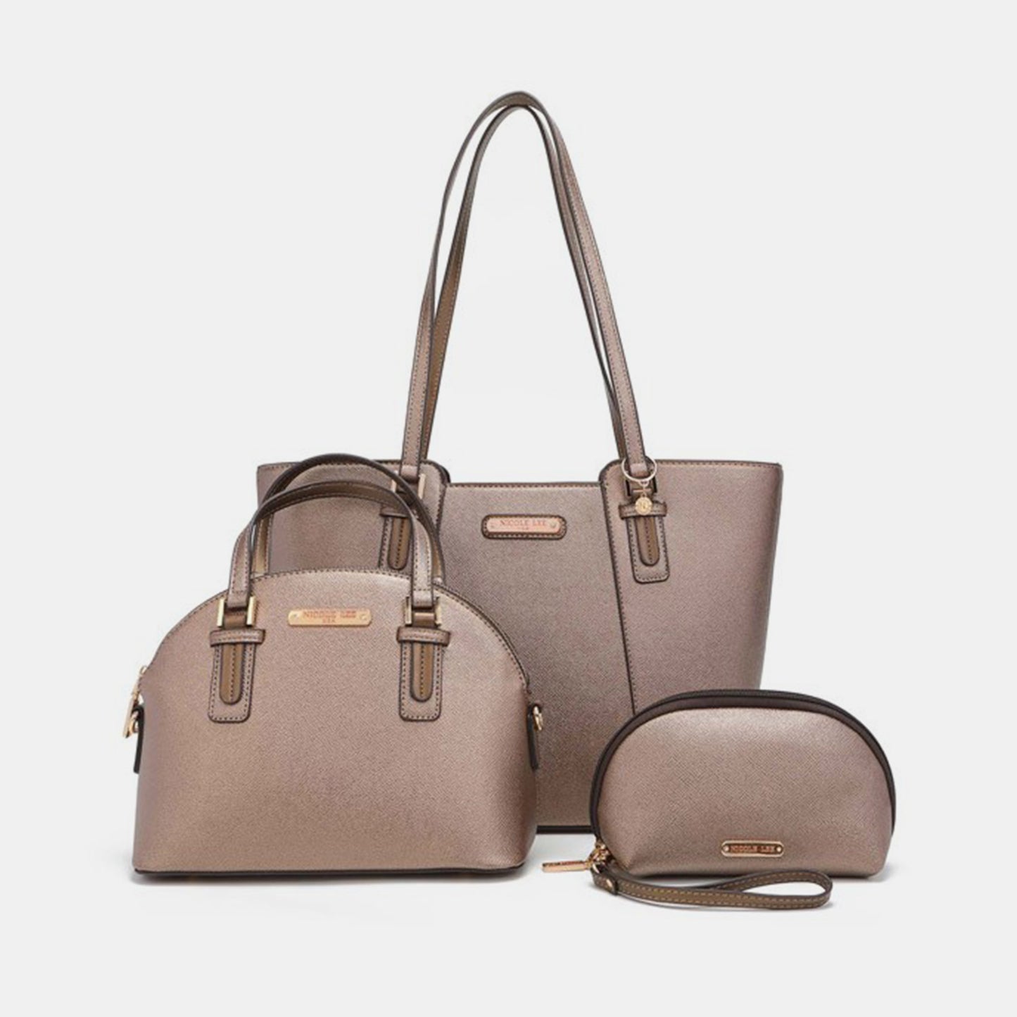 Nicole Lee USA 3-Piece Handbag Set-Teresa&#39;s Fashionista LLC