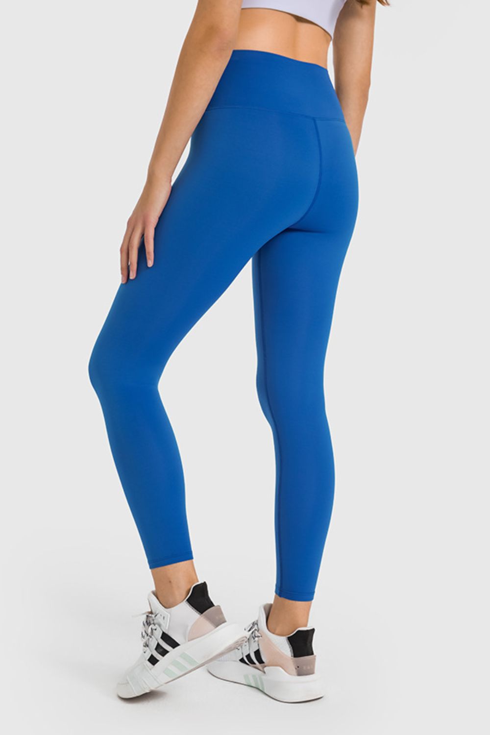 High Waist Ankle-Length Yoga Leggings-Teresa&#39;s Fashionista LLC