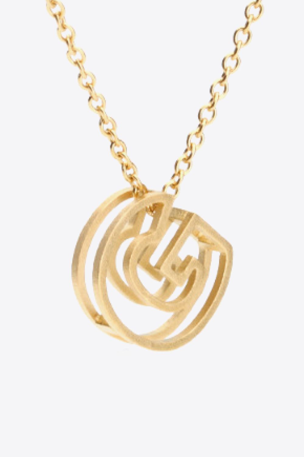 A to J Letter Pendant Nekclace-Teresa&#39;s Fashionista LLC