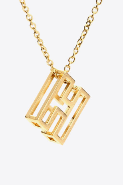 A to J Letter Pendant Nekclace-Teresa&#39;s Fashionista LLC