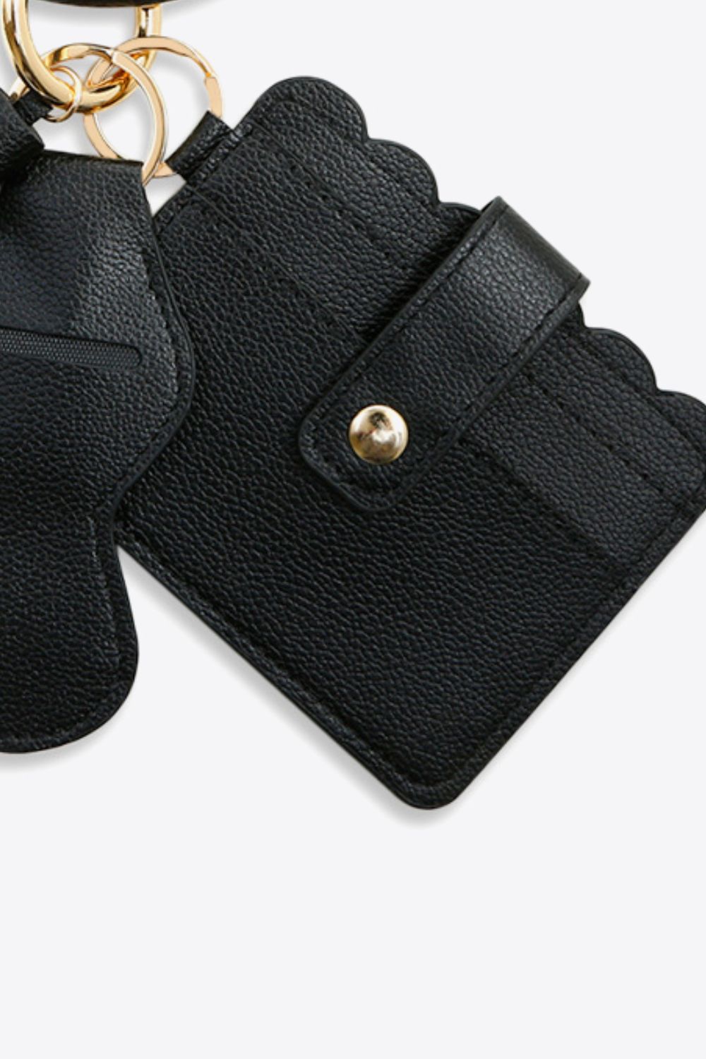 PU Wristlet Keychain with Card Holder-Teresa&#39;s Fashionista LLC