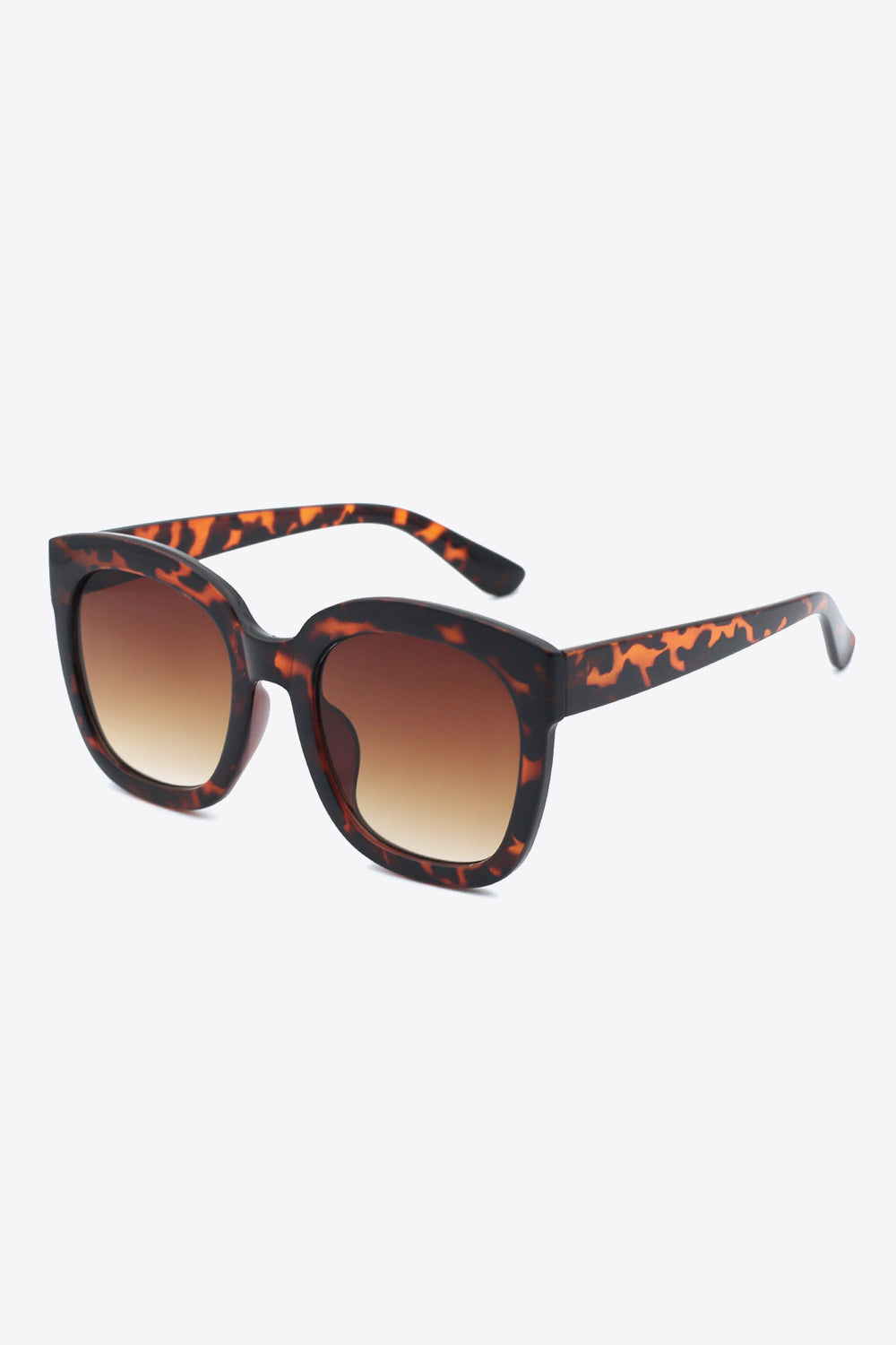 Polycarbonate Frame Square Sunglasses-Teresa&#39;s Fashionista LLC