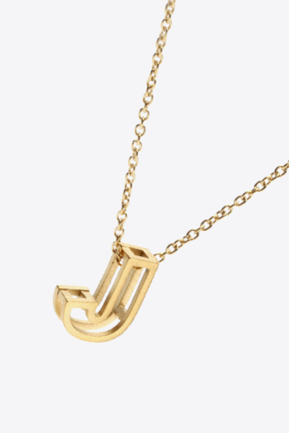 A to J Letter Pendant Nekclace-Teresa&#39;s Fashionista LLC