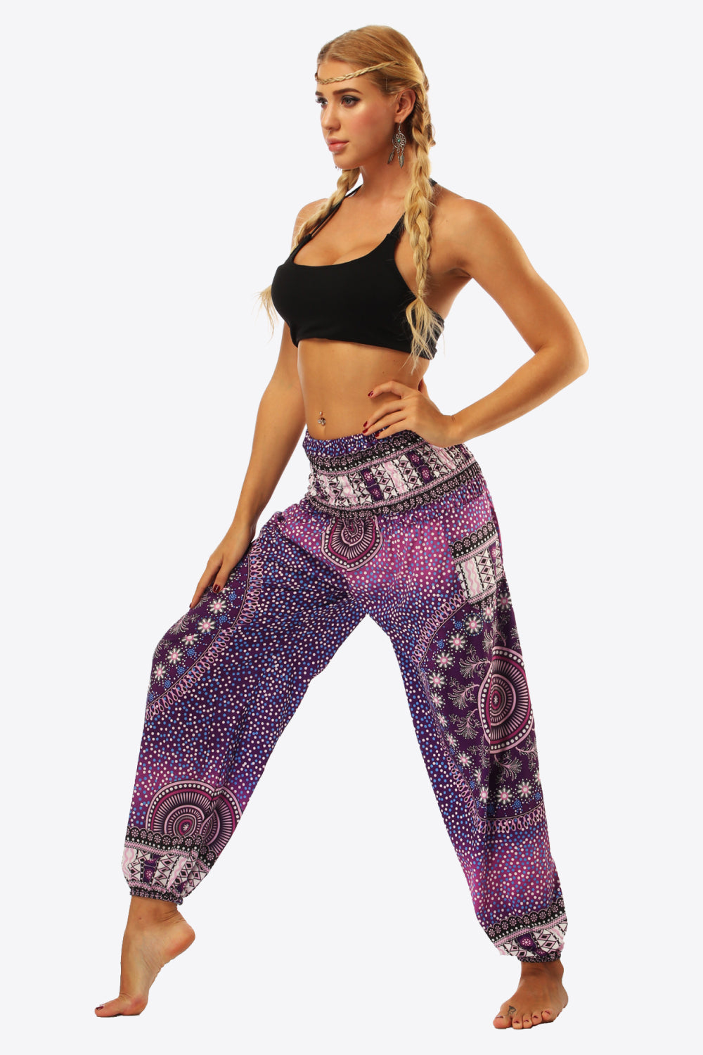 Bohemian Pocket Pants-Teresa&#39;s Fashionista LLC