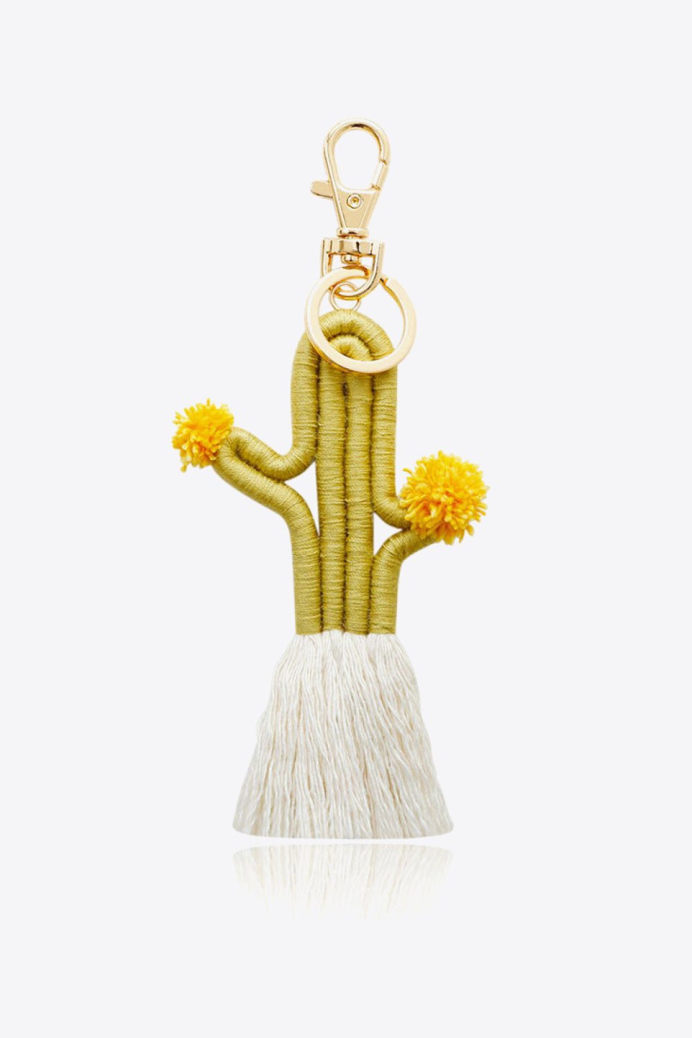 Cactus Keychain with Fringe-Teresa&#39;s Fashionista LLC