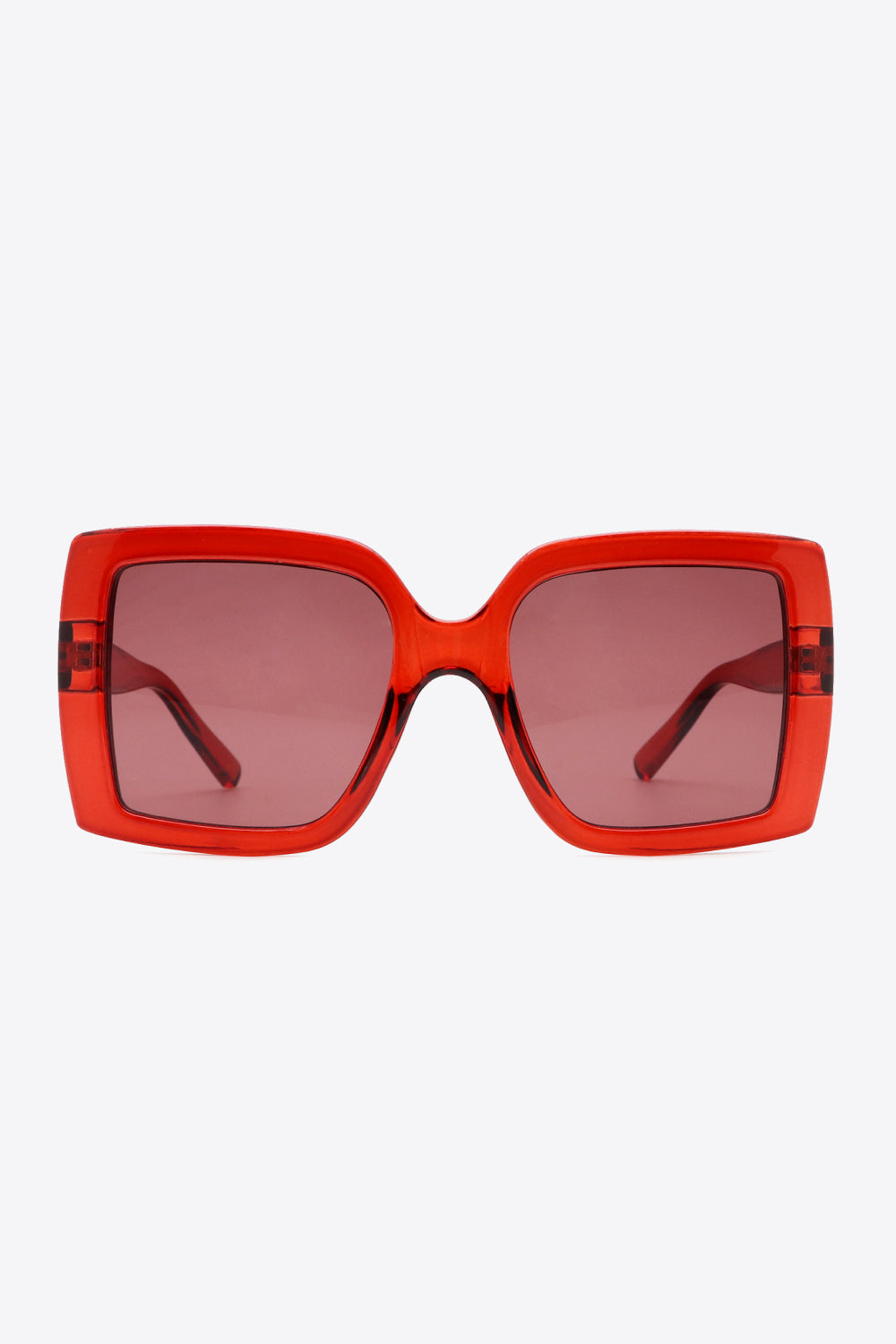 Acetate Lens Square Sunglasses-Teresa&#39;s Fashionista LLC