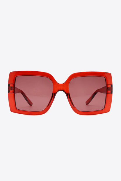 Acetate Lens Square Sunglasses-Teresa&#39;s Fashionista LLC