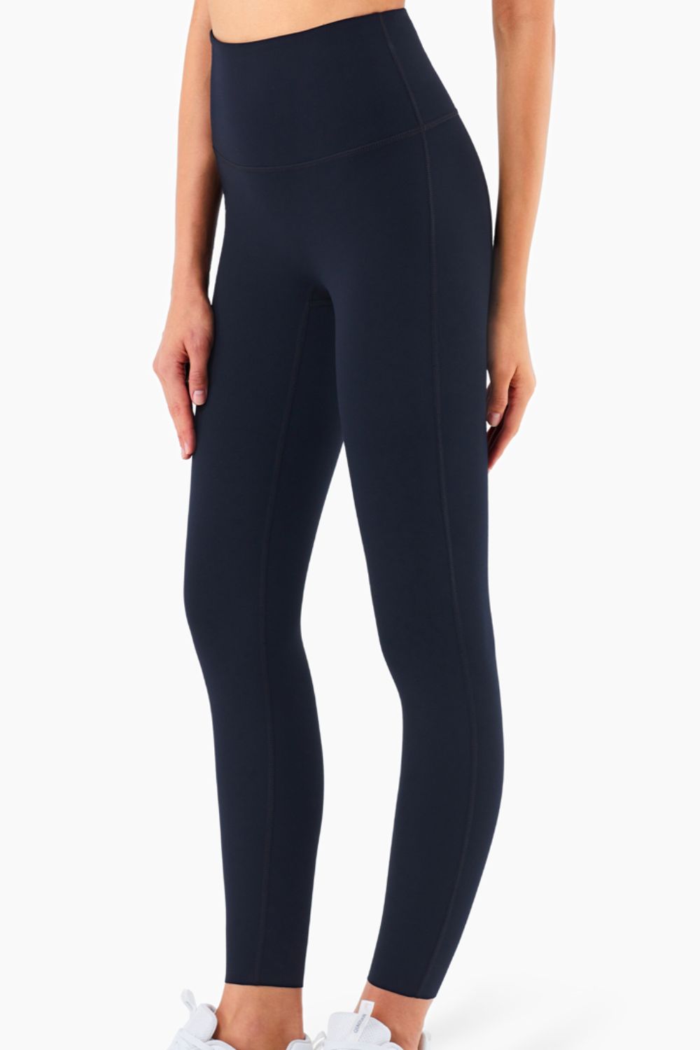 High Waist Seamless Ankle-Length Yoga Leggings-Teresa&#39;s Fashionista LLC