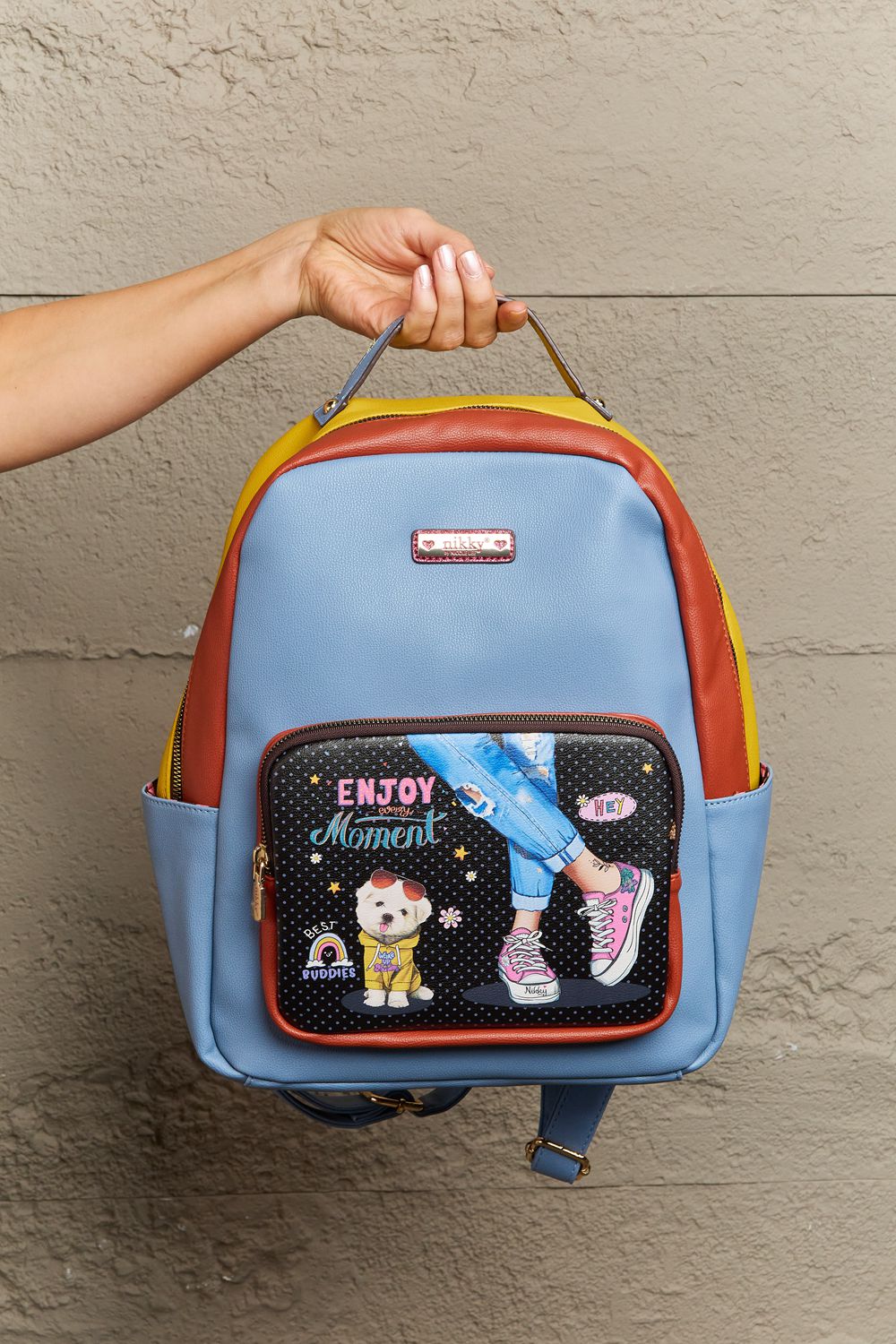 Nicole Lee USA Nikky Fashion Backpack-Teresa&#39;s Fashionista LLC