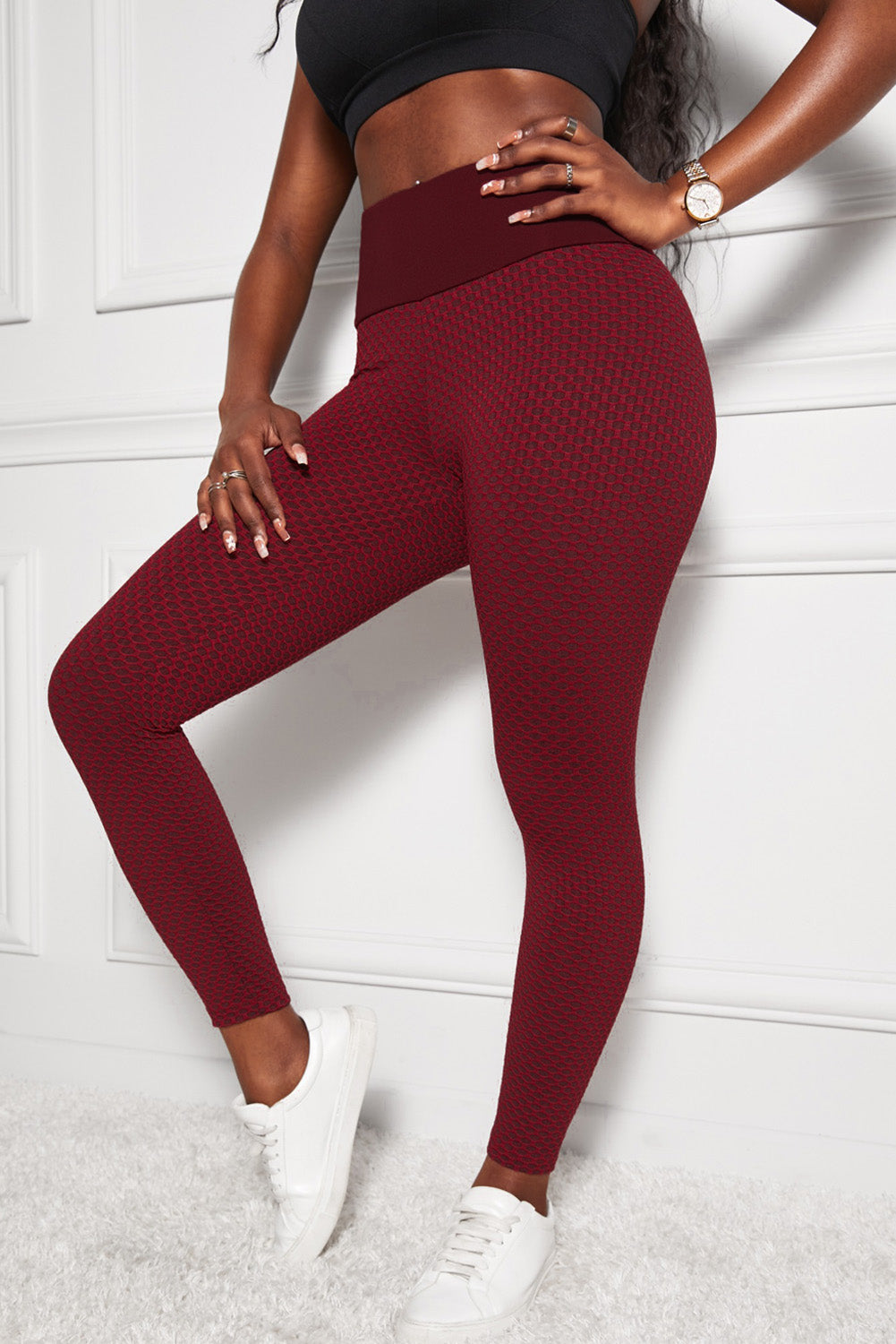 High Waist Butt Lifting Yoga Leggings-Teresa&#39;s Fashionista LLC