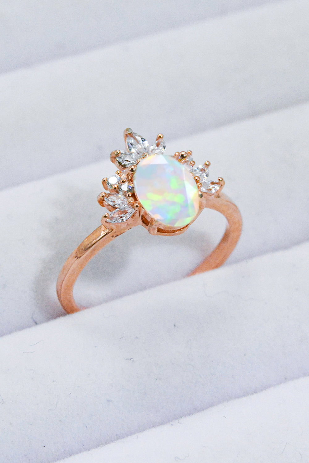 Best Of Me 925 Sterling Silver Opal Ring-Teresa&#39;s Fashionista LLC