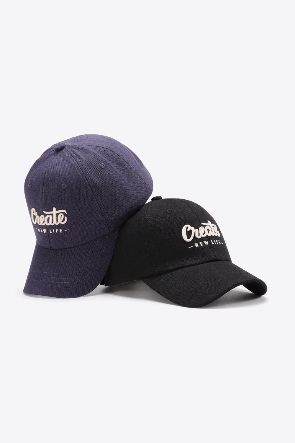 CREATE NEW LIFE Adjustable Cotton Baseball Cap-Teresa&#39;s Fashionista LLC