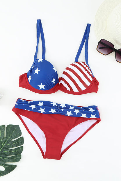 Ruched Bikini Set-Teresa&#39;s Fashionista LLC