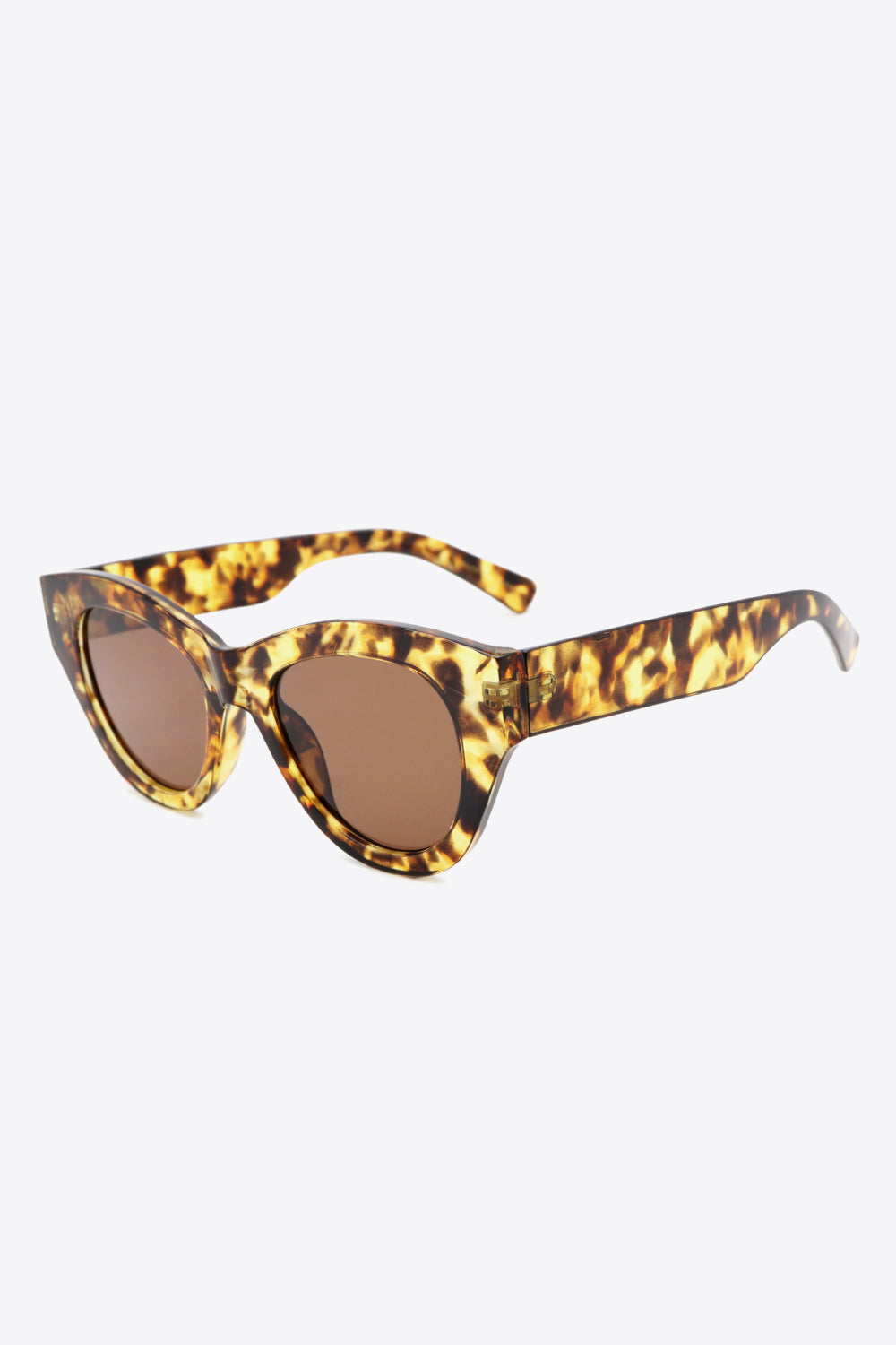 Tortoiseshell Polycarbonate Wayfarer Sunglasses-Teresa&#39;s Fashionista LLC